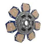 NEW H. CLUTCH PLATE 310 mm 16 SPLINES 6 PADS 40x45 mm — New Holland 5144740
